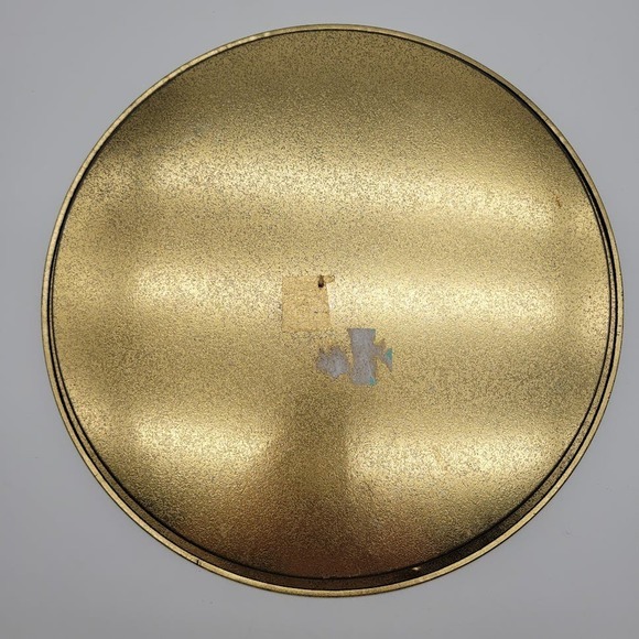 Mid Century MCM Metal Michigan Souvenir Tray‎ 11" - Picture 2 of 4